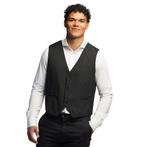 Gilet Pinstripe Zwart Heren, Ophalen of Verzenden, Nieuw
