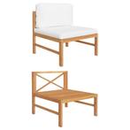 Loungestoel teakhout | retourdeal 63% korting, Huis en Inrichting, Fauteuils, Minder dan 75 cm, Strak ontwerp, Nieuw, Ophalen of Verzenden