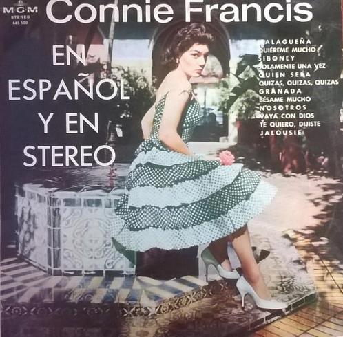 LP gebruikt - Connie Francis - Canta En EspaÃ±ol Y En Ster, Cd's en Dvd's, Vinyl | Latin en Salsa, Zo goed als nieuw, Verzenden