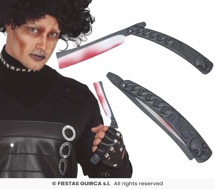 Scheermes met Bloed, Hobby en Vrije tijd, Feestartikelen, Feestartikel, Nieuw, Verzenden