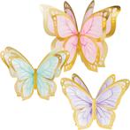 Vlinder Tafeldecoratie 3st, Hobby en Vrije tijd, Verzenden, Nieuw