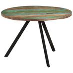 vidaXL Eettafel 110x75 cm massief gerecycled hout, Huis en Inrichting, Tafels | Eettafels, Verzenden, Nieuw