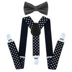 Fako Fashion® - Kinder Bretels Met Vlinderstrik - Stippen -, Verzenden, Nieuw