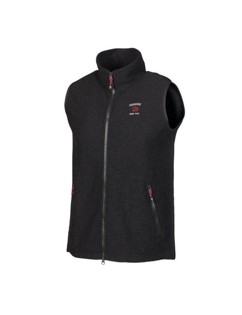 Ivanhoe mouwloos vest Elton Full Zip Black voor heren van..., Kleding | Heren, Truien en Vesten, Zwart, Nieuw, Verzenden