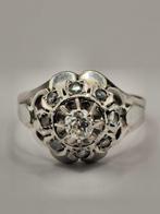 Verlovingsring - 18 karaat Witgoud Diamant (Natuurlijk) -