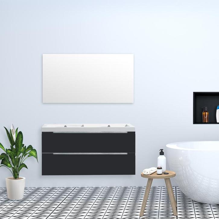 Sani Royal Badkamermeubel Sensio Mineraal 120 cm, Huis en Inrichting, Badkamer | Badkamermeubels