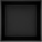 Inbouwnis - Leoni Nima - 30x30x10cm - Mat Zwart, Ophalen of Verzenden, Nieuw, Rvs