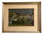 Giacomo Malfanti (1907-1998) - Case di sera, Antiek en Kunst