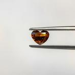 1 pcs Diamant  (Natuurlijk gekleurd)  - 1.00 ct - Hart -, Nieuw