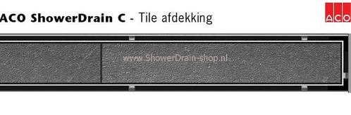 ACO Showerdrain C douchegoot rooster tegelafdek  685, Doe-het-zelf en Verbouw, Sanitair, Ophalen of Verzenden