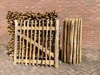 Kastanje schapenhek tuinhek hekwerk, hoogte 50/80/100/120cm, Tuin en Terras, Ophalen, Met poort, Nieuw, Tuinhek