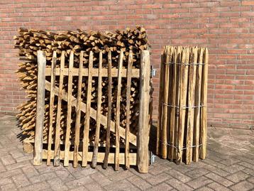 Kastanje schapenhek tuinhek hekwerk, hoogte 50/80/100/120cm beschikbaar voor biedingen