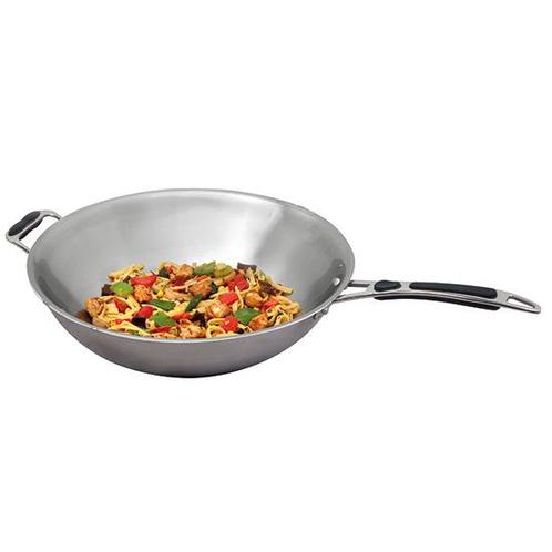 Wokpan | Voor Inductie Wok | RVS | Ø360mm Ristormarkt, Zakelijke goederen, Horeca | Keukenapparatuur, Nieuw in verpakking, Verzenden