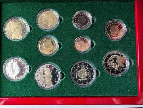 Luxemburg. Proof Set 2024 (incl. 2 x 2 Euro Invoering, Postzegels en Munten, Munten | Europa | Euromunten