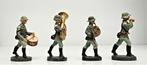 Elastolin - Speelgoed 4x musiciens militaires Allemand -, Nieuw