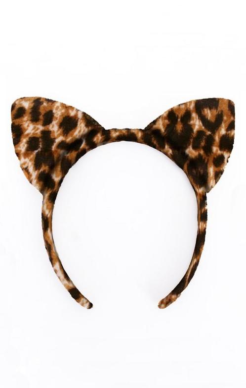 Haarband Luipaard Oren Diadeem Panter Cheetah Oortjes Luipaa, Kleding | Dames, Carnavalskleding en Feestkleding, Accessoires, Nieuw
