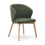*WOONWINKEL* Kave Home Darice Stoel Massief Beukenhout Natur, Huis en Inrichting, Stoelen, Verzenden, Nieuw, Stof