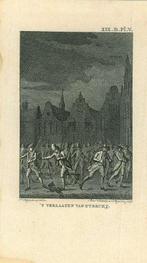 Historische prent van Utrecht, Antiek en Kunst, Kunst | Etsen en Gravures