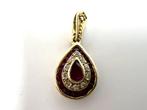 Zonder Minimumprijs - Hanger - 18 karaat Geel goud - 0.35ct.