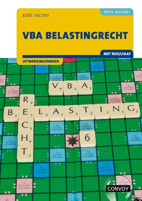 VBA Belastingrecht 2021/2022 Uitwerkingenboek 9789463172639, Boeken, Wetenschap, Zo goed als nieuw, Verzenden