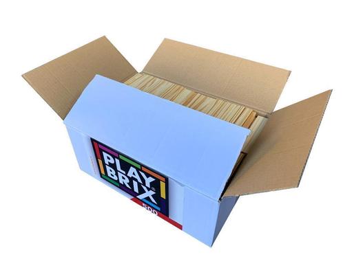 Constructie plankjes PlayBrix 500st doos goedkoopste van NL!, Kinderen en Baby's, Speelgoed | Overig, Jongen of Meisje, Nieuw