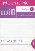 Getal en Ruimte / Vwo B 4 / deel Antwoorden 9789011083400, Boeken, Schoolboeken, Verzenden, Gelezen, L.A. Reichard