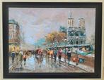 Christof Vevers (1962) - Les Quais ~ Notre Dame ~ Paris