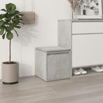 vidaXL Opbergbox met lade 40,5x40x40 cm bewerkt hout, Verzenden, Nieuw
