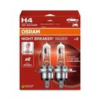 Osram H4 Night Breaker Silver 12V 55W Set, Ophalen of Verzenden