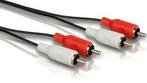 Tulp Audio Kabel 3 meter M-M - Zwart, Computers en Software, Ophalen of Verzenden, Nieuw