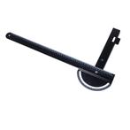 Silverline Super hoekmeter - 550 mm - Zwarte poedercoatin..., Doe-het-zelf en Verbouw, Gereedschap | Handgereedschap, Ophalen of Verzenden