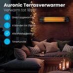 2dekans | Auronic Terrasverwarmer - Infrarood - Heater -, Tuin en Terras, Zonneschermen, Ophalen of Verzenden, Zo goed als nieuw