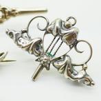 Zonder Minimumprijs - Broche Zilver - ca. 1900