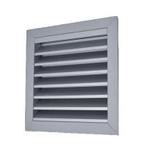 Lamellenrooster aluminium 290x290mm - inbouw, Verzenden, Nieuw