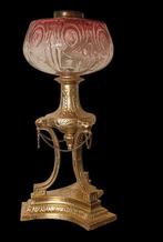stile Luigi XV - Olielamp - Metaal, Glas, Antiek en Kunst