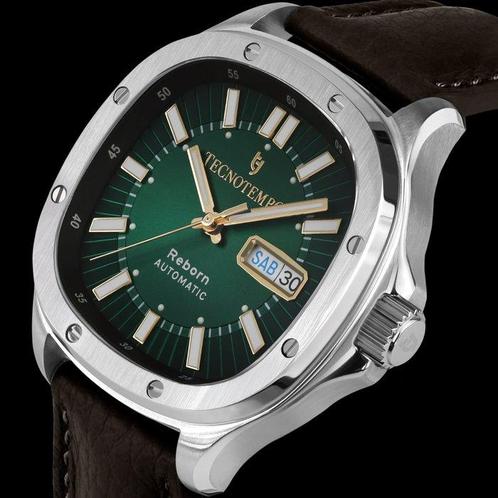 Tecnotempo - Automatic - Reborn - - TT.RE.GR (Green) -, Sieraden, Tassen en Uiterlijk, Horloges | Heren