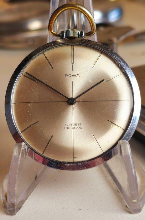 rowa - 17 jewels Incabloc - 1525 - 1850-1900, Sieraden, Tassen en Uiterlijk, Horloges | Heren