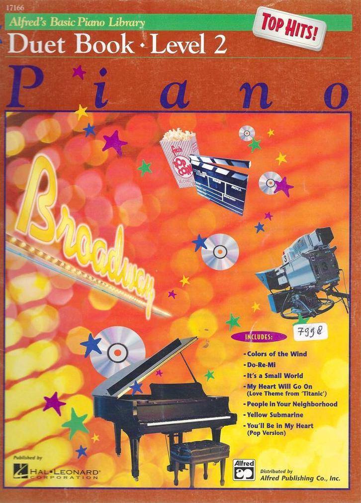 Alfreds Basic Piano Library - piano methode [308], Muziek en Instrumenten, Bladmuziek, Piano, Keyboard, Les of Cursus, Gebruikt