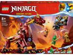 LEGO NINJAGO Heatwave Transformerende Lavadraak Draken, Verzenden, Zo goed als nieuw