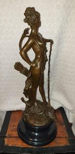 Aibert - sculptuur, Diana hunting goddess - 8 kg - 48 cm -, Antiek en Kunst