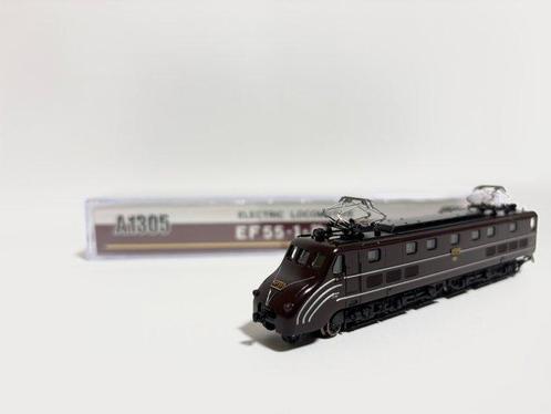 MICRO ACE N - A1305 - Elektrische locomotief (1) - EF55-1, Hobby en Vrije tijd, Modeltreinen | N-Spoor