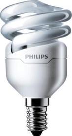 Philips Tornado spaarlamp 8W E14, Huis en Inrichting, Lampen | Losse lampen, Nieuw, Spiraal stick, Minder dan 30 watt, E14 (klein)