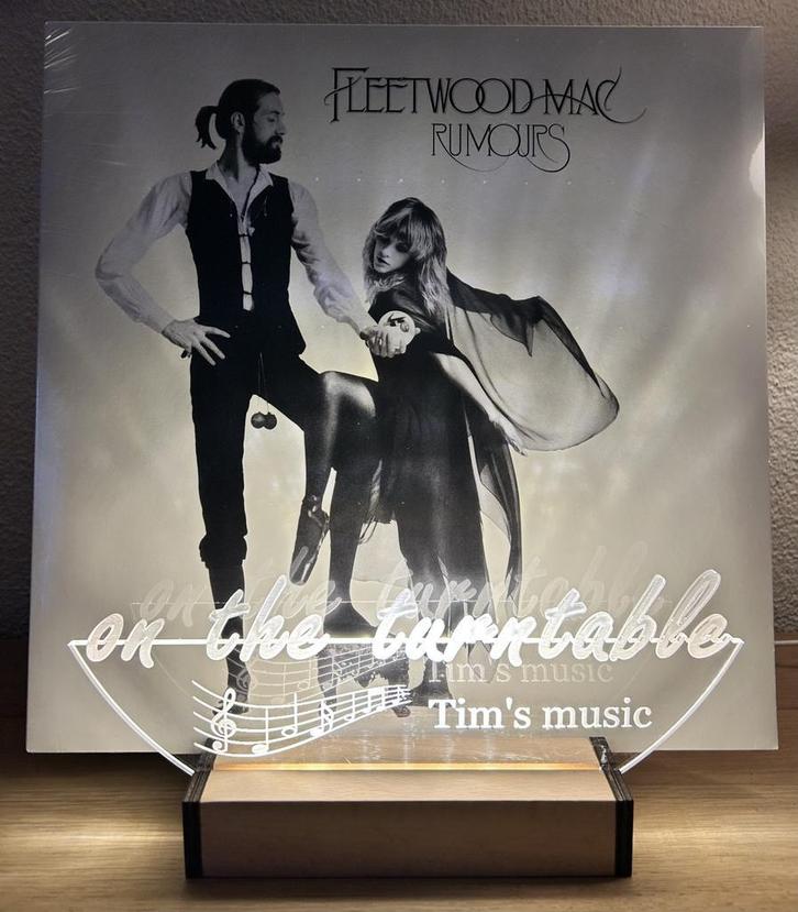 Unieke vinyl standaard - on the turntable, Cd's en Dvd's, Vinyl | Overige Vinyl, Nieuw in verpakking, 12 inch, Verzenden