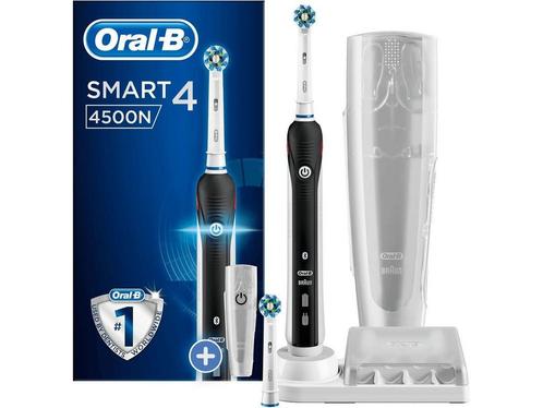 Oral-B SMART 4 4500N Black + Free Travel Case - Special, Huis en Inrichting, Woonaccessoires | Overige, Zo goed als nieuw, Verzenden