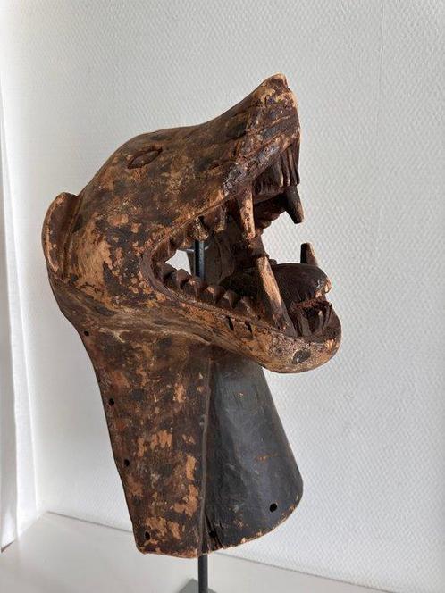 Luipaard Masker - Luba - DR Congo, Antiek en Kunst, Kunst | Niet-Westerse kunst