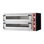 Pizza oven | 2x 6 pizzas | Ø35cm | 400V, Verzenden, Nieuw in verpakking, Ovens, Magnetrons en Steamers