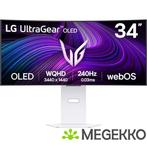LG Ultragear 34GX90SA-W Wide Quad HD 240Hz Curved OLED, Computers en Software, Verzenden, Nieuw, LG