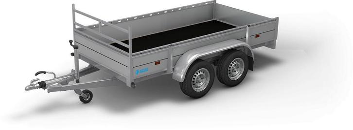 Hapert Plateauwagen Azure L-2 300x150cm 2000kg Aluminium, Auto diversen, Aanhangers en Bagagewagens, Ophalen of Verzenden