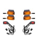 SET-201 | 2x Breedtelampen + 4x Markeringslamp Oranje, Ophalen of Verzenden, Nieuw