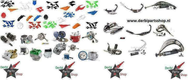 Derbi Senda/DRD/Xtreme /Gilera en Aprilia SX 50cc onderdelen, Fietsen en Brommers, Brommeronderdelen | Algemeen, Uitlaat, Nieuw